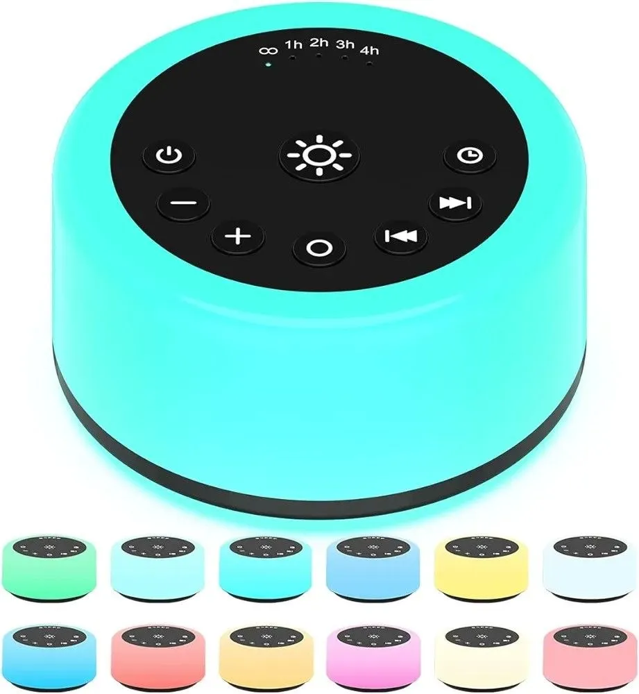 Soother sleep sound machine night light