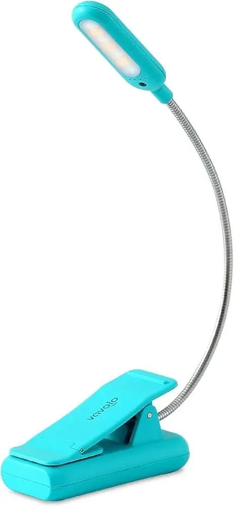Clip-on reading light for bedtime stories